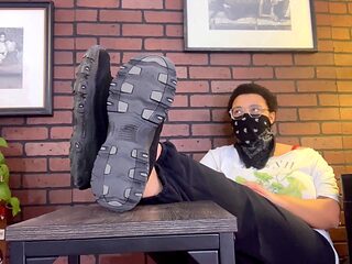 Feet fetish, foot worship, ebony soles