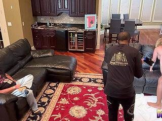 Doggnuts Cam 2 - Cuckold Watches Pounding by BBC Half Wife's Age