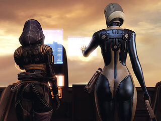 Space Commander Ava Futa Girl 3D Animation - Universal Defenders