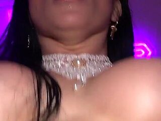 Big Monster Cock Stretches Latina Pussy