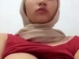 Indo Immense Titty Hijab