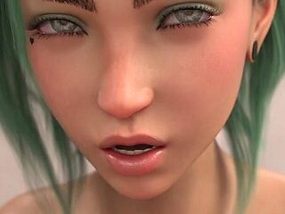 Sneaky Stepsis Sucked Stepbro's Cock in the shower- 3D Hentai Animated Porn - Family Crush