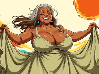 Big Boob Grans Dancing Animation