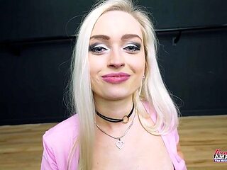 Brand New Amateurs featuring Starlette Storm's handjob xxx