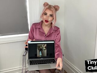 Pathetic tiny male pole incel minimized by femdom