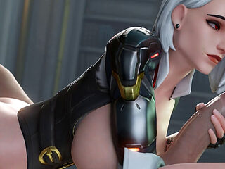 Ashe & D.va From Overwatch - 3D Animation