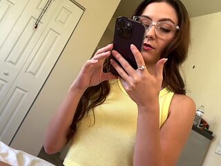 Step sis gets creampied in hot taboo sex