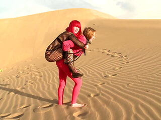 Lesbian Dunes Pony Riding Mega Extreme