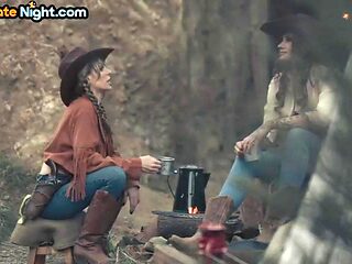 Horny beautiful Babe doggystyled outdoor