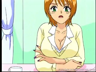 POV hardcore fucking for hot busty blue haired teen