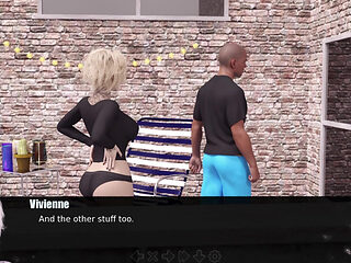 Adored by the Devil 12 - Charlie Lifts and Creampies Vampire Viviane on the Balcony