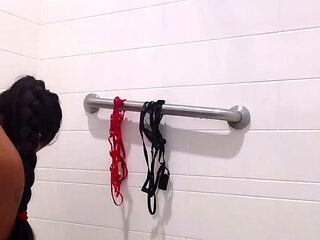 Barbiie Getting in the Shower