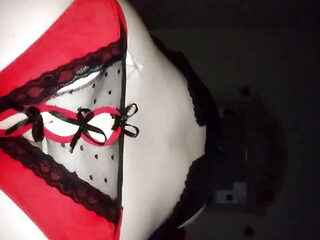 BBW step sister playing with BBC step brother