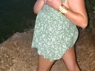 Skinny Dipping in the Aegean Sea in Greece at Night!