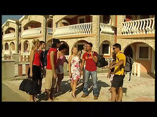 Depraved Island Foursome with Blonde MILFs Totti, Lucy Love & Angie Labelle - Anal, DP, Blowjob Outdoor Sex