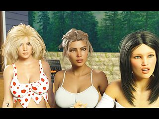 Hentai fun with a big booty and wild cartoon action