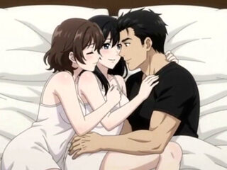 Surprise by girlfriend she invite her friend for threesome