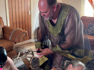 Part 4 :- Lanista Bear gets his female slaves to play together.