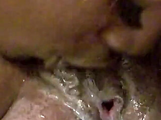 Black pregnant ebony Milf caught having lesbian sex with neighbor