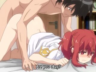 Shy big boobs [censored] finally takes her crush's virginity ◌ HENTAI Porn