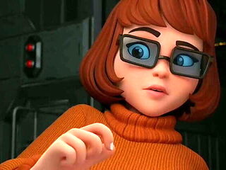 Velma's Anal Cumshot in 3D Cartoon