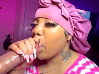 Drippinvelvet shares point of view onlyfans in ebony passion