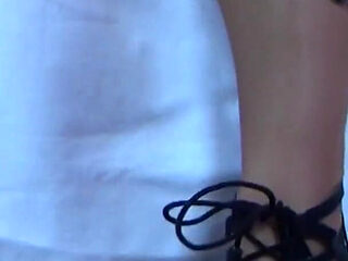 Cum Play in Nylon Stockings