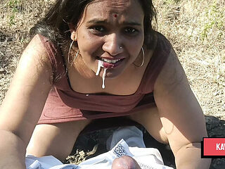 Dirty Blowjob Cumshot Compilation - Kavita Zawazawi Takes Cum in Mouth and Face