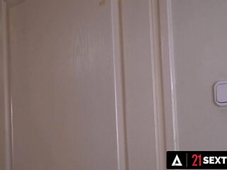 21 SEXTREME - Hot Babe Renata Fox Drilled By Horny Old Stud - Redhead