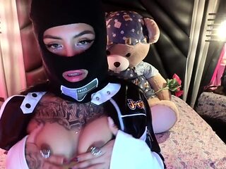 Hot Black Maid Does Some Webcam Black and Ebony