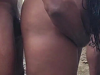 Intense Foursome Two Male and Female