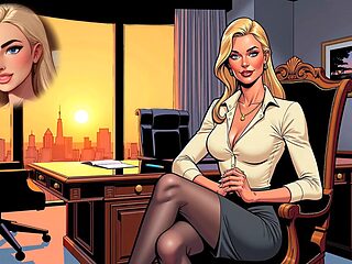 Cyber Longings Hentai ASMR Office Romance