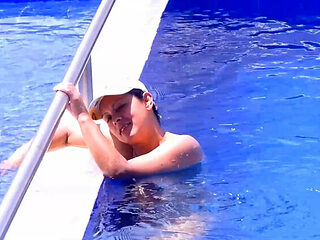 AdamAndEve & Lupo Outdoor Nudist Sex - Big Natural Tits & Happy Ending Cumshot