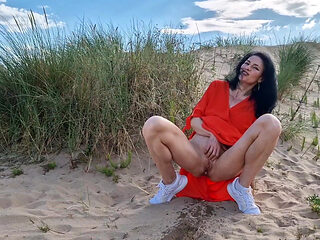Outdoors Naked and Pissing Compilation Nicky Brill