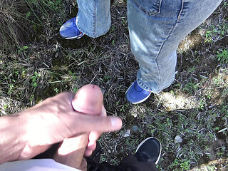 Turkish Stepmom Lets Step Son Cum on Her Hairy Pussy - Outdoor Beach Sex