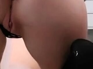 Ginger ASMR - Letting You Watch Anal Play Ass to Mouth