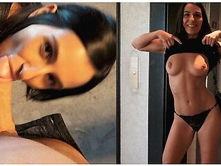 Danica Mori, Chicas Calientes And Steve Mori - Hot Couple Quickie, Big Cock Small Pussy, Cum In Mouth