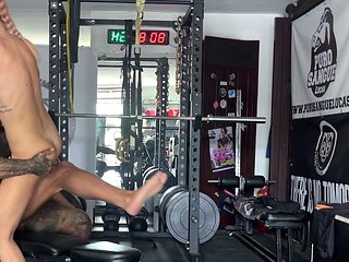 I destroy Shona River's pussy in the gym