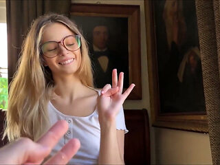 Playing Secret Game with Step Sister - Molly Little - Family Therapy