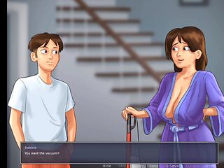 Horny girl brings him to her room in summertime saga