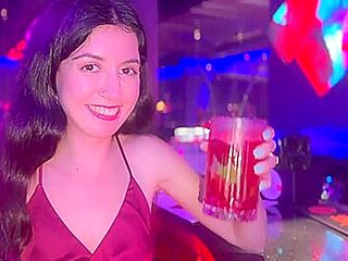 Straight From The Dance Floor To The Toilet Sex With A Stranger In Nightclub Restroom Anal And Swallowing Cum With Katty West