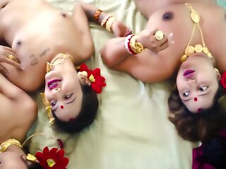 Desi Tharki Indian Jamindar Stepbrothers Share Their Four Wives At The Same Time For Real Gangbang ( Hindi Audio ) 28 Min - Bengali Bhabhi And Stepdad