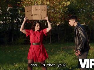 Curvy Brunette GILF Enjoyed Hardcore Sex With Her Bestie's Stepson When Given the Public Shame Lesson