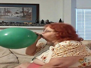 Requested Blow up and Pop Video by Big Beauty Nurse Vicki