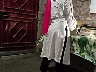 Desi Schoolgirl Sonia Khan Fucks Her Private Tutor For The First Time - Hardcore Teacher Student Sex