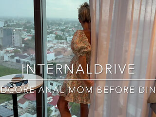 Hardcore Anal Stepmom Before Dinner