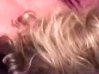 Mature Blonde MILF Gets Pounded Hard with Cum Dripping
