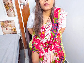 Kajal_pro Stepmom Shaves Pussy and Gets Fucked Hard by 18 Year Old Step Son - Big Tits, Doggy Style, Cumshot