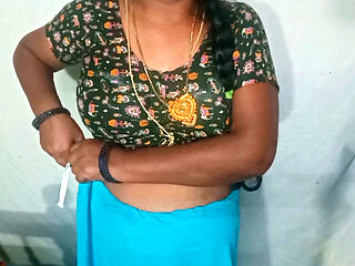 Indian tamil  village beauty aunty hot romance