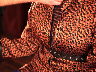 Bound and Aroused in the Chair